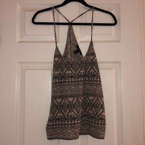 Crossed crosses tribal tank top